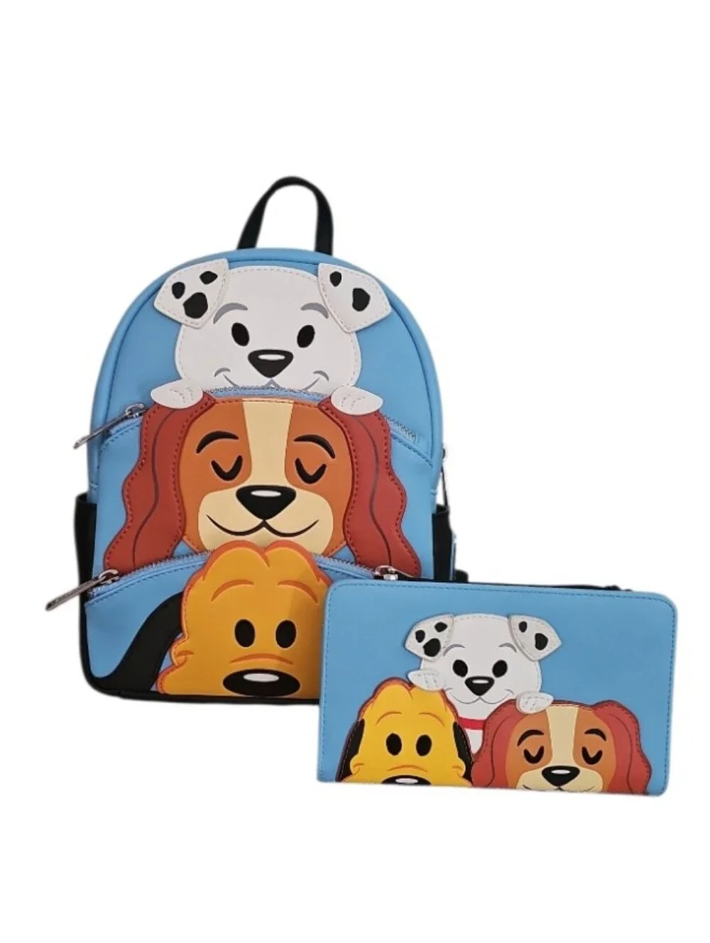 Loungefly Disney Parks Lady Pluto Dalmatian Mini Backpack & Wallet Set NWOT